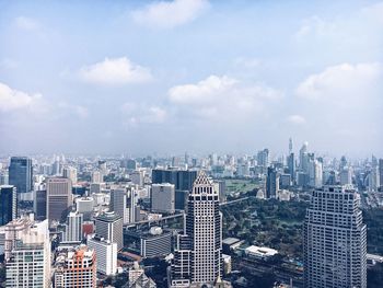 Cityscape against sky