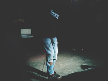 Close-up of woman in bikini