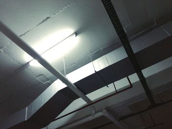 Low angle view of ceiling