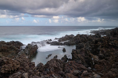 Seacoast of buenavista del norte, tenerife, canary island, spain