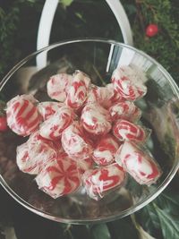 Close-up of ice cream in water