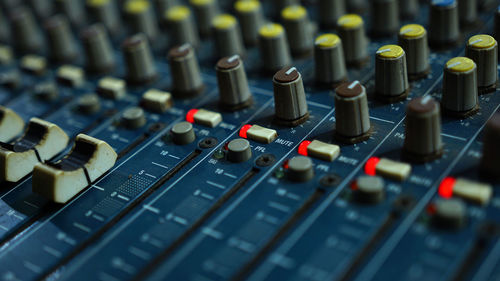 Close-up of computer keyboard