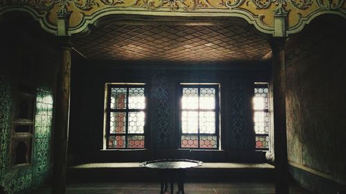 Interior of topkapi palace