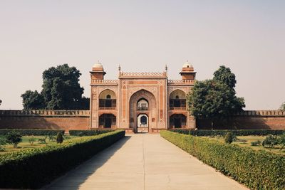 View of building against clear sky