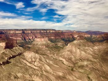 Panoramic view of landscape against sky