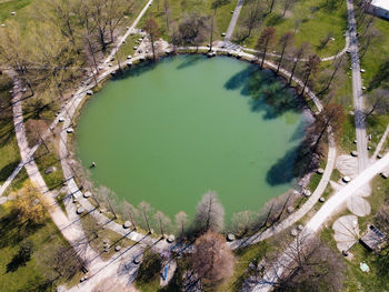 Aerial view of landscape