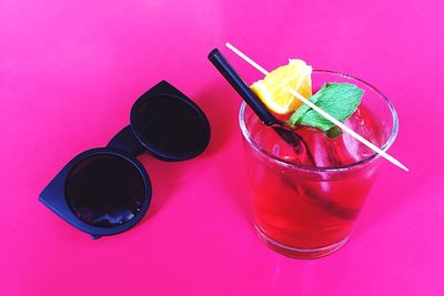 Close-up of drink on table