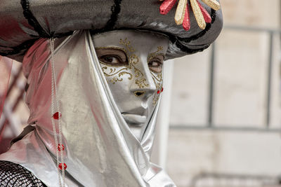 Close-up of statue