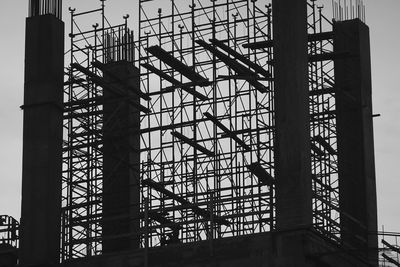 Low angle view of skyscrapers