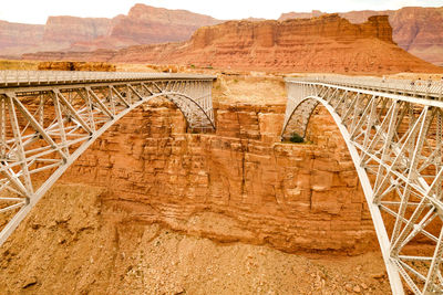 View of dam against sky