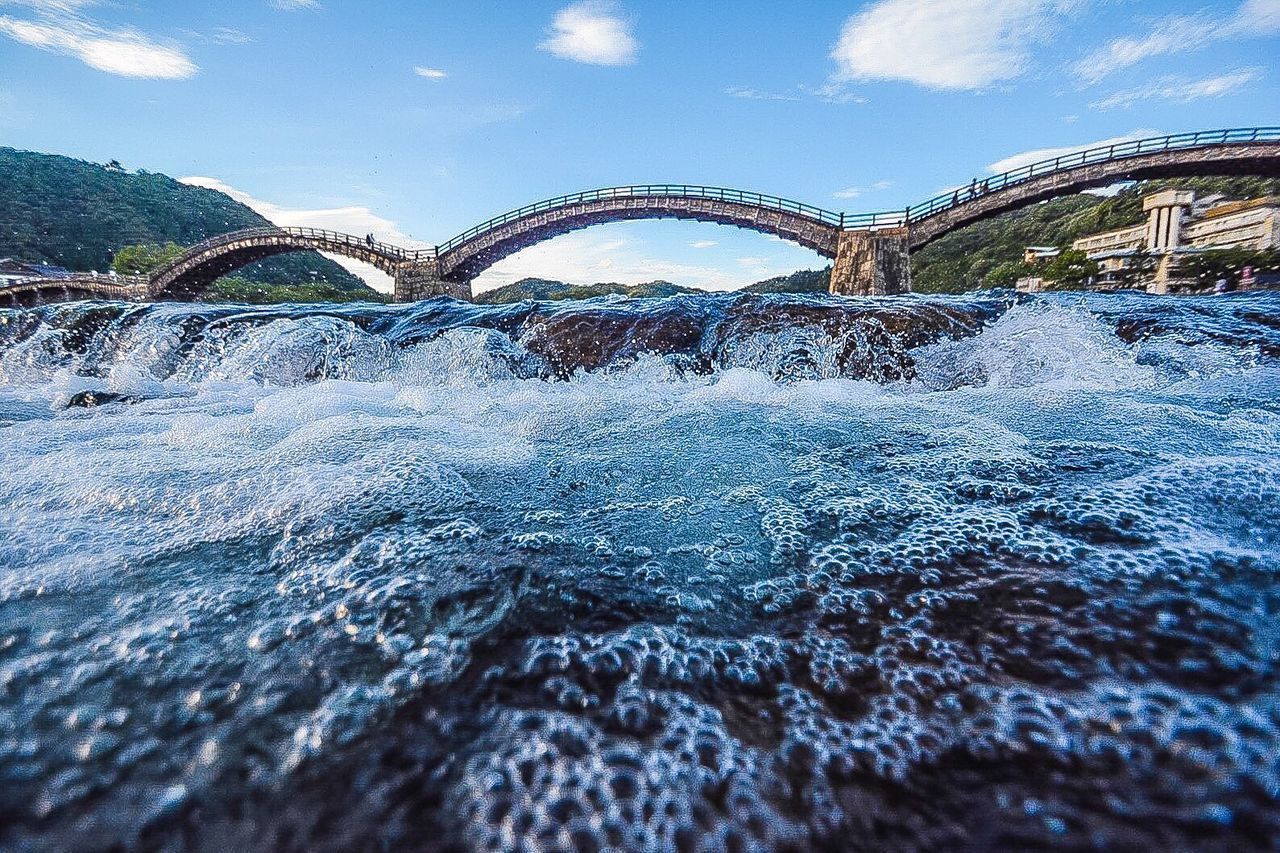 VIEW OF BRIDGE OVER RIVER