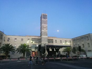 View of building against blue sky