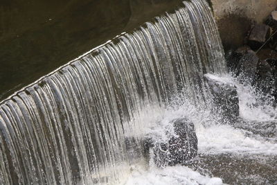 Close-up of splashing water