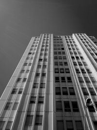 Low angle view of modern building