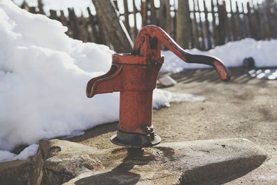 Close-up of snow