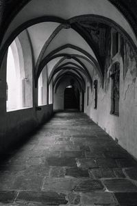 Archway of historic building