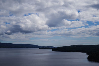 Scenic view of cloudy sky