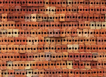 Full frame shot of firewood