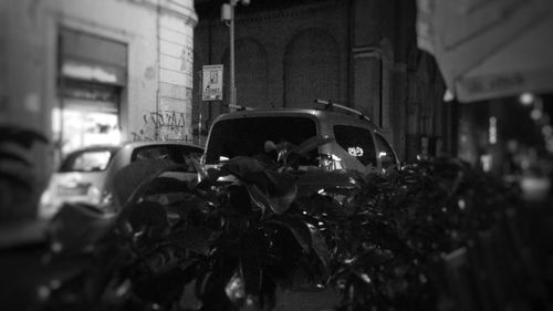 Cars in city