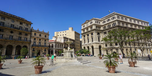 View of buildings in city