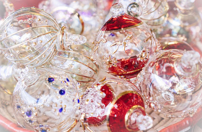 Close-up of christmas decoration