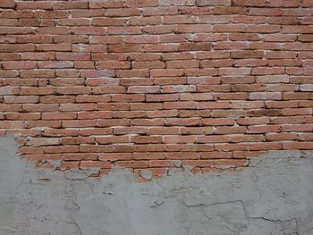 Full frame shot of brick wall