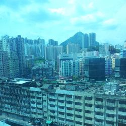 Skyscrapers in city