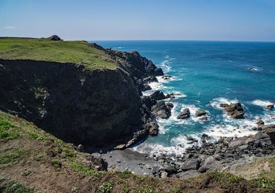 Cornish coastline