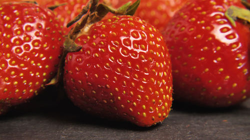 Close-up of strawberries