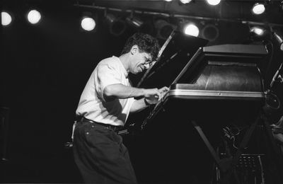 Man playing piano