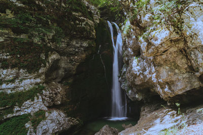 Waterfall in forest
