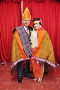 Wedding costum at batakness culture