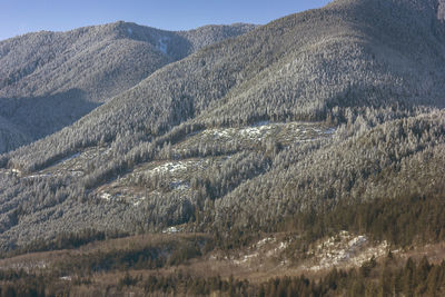 Aerial view of landscape