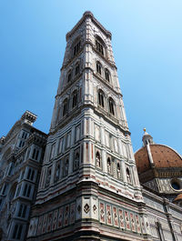 The tower bell of the florence cathedral