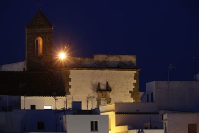 Low angle view of built structures