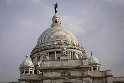 Low angle view of building against sky
