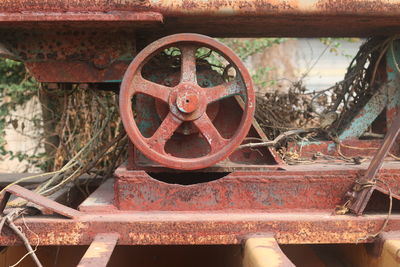 Old machine valve
