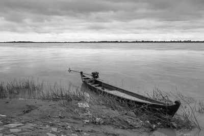 Boats in sea