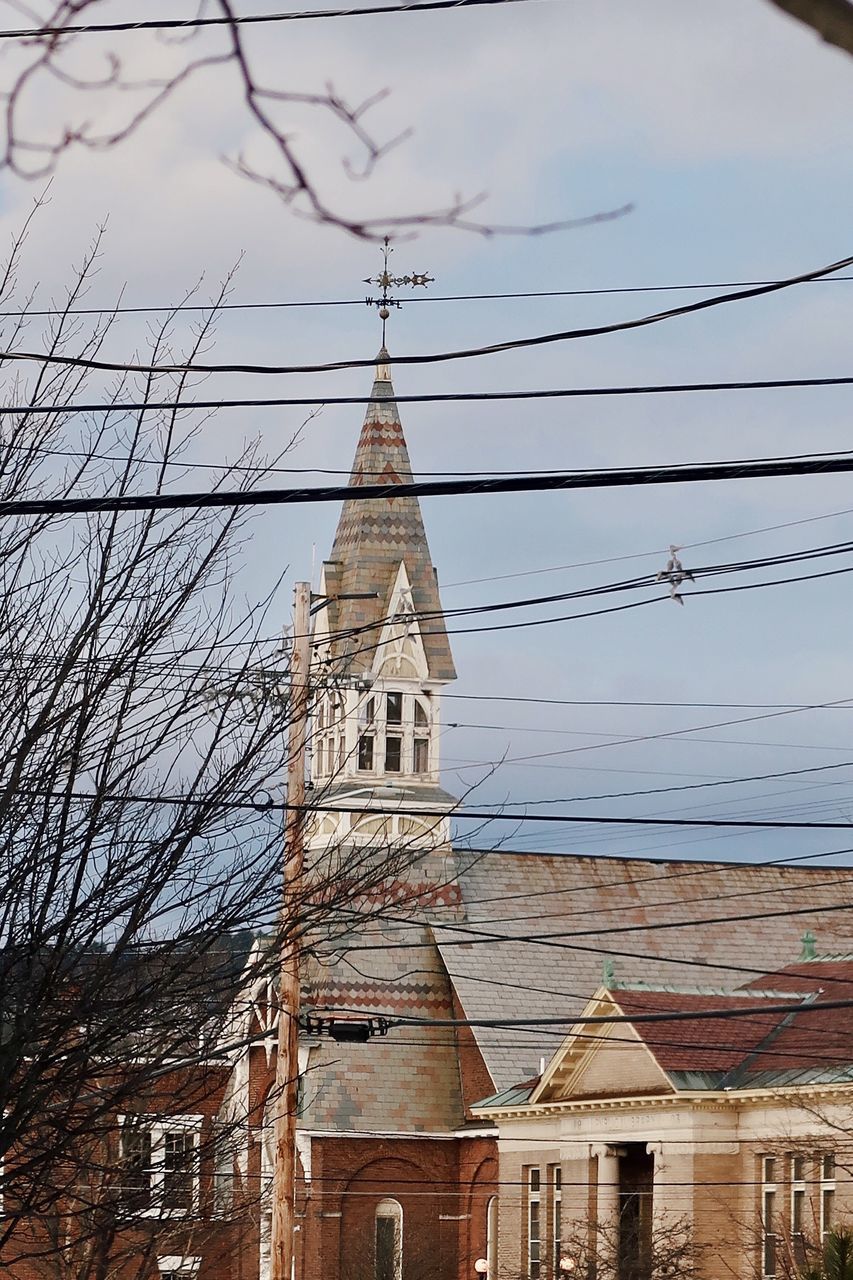 LOW ANGLE VIEW OF BUILDING