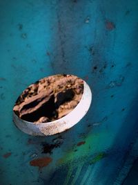 Close-up of rusty metal