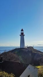 Lighthouse at seaside