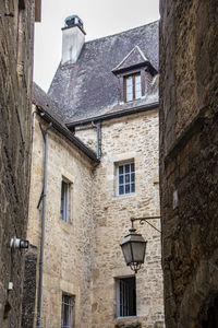 Low angle view of old building