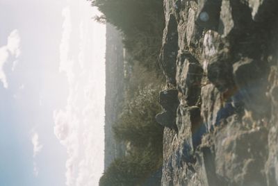Panoramic view of beach against sky