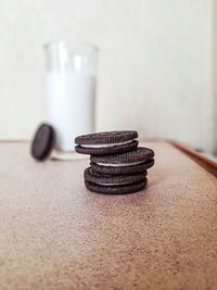 Close-up of drink on table