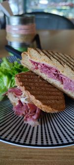 Reuben sandwich, north american grilled sandwich