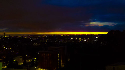 Cityscape at night