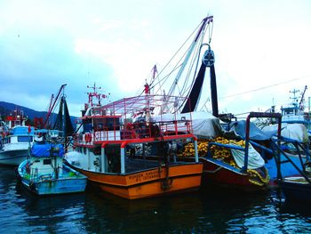 Ship in harbor