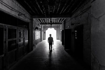 Inside the old building in al seef in dubai uae