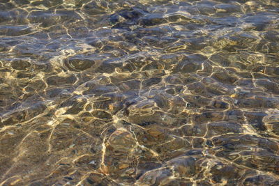 Full frame shot of rippled water