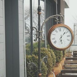 Close-up of clock